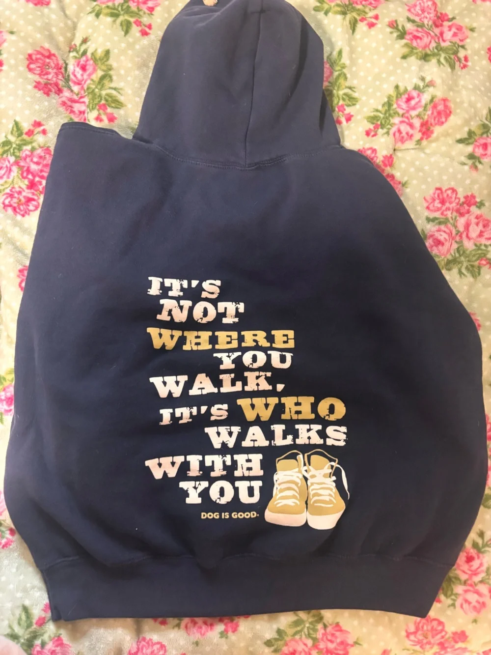 Dog Is Good classic navy